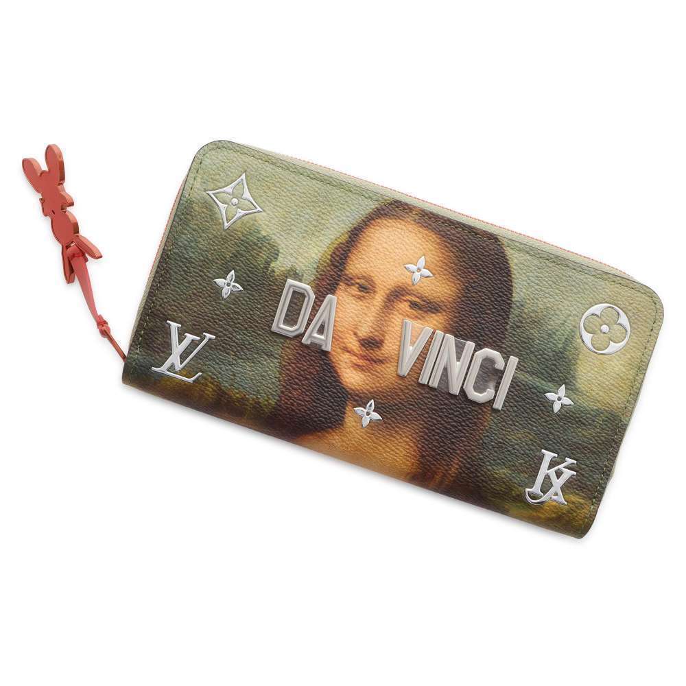 Louis Vuitton Mona Lisa da Vinci Zippy Wallet Brown